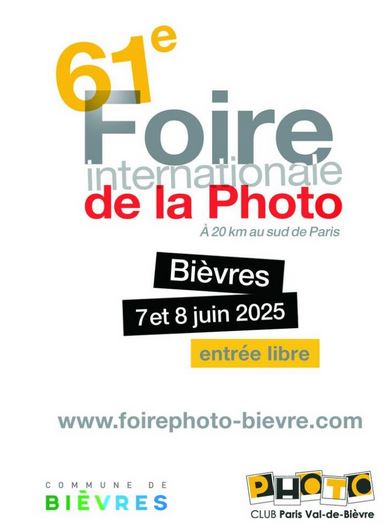 Foire internationale de la photo à Bièvres