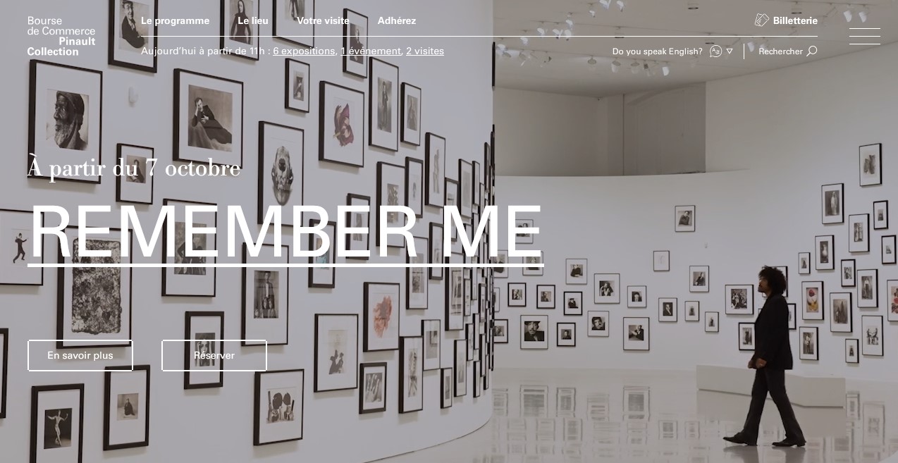 Remember me                   Pinault collection